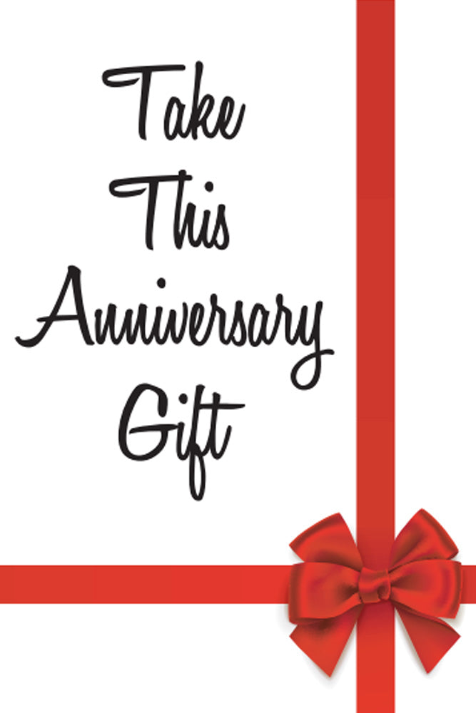Stag Shop - Shove It Up Your Ass Anniversary Greeting Card - Stag Shop
