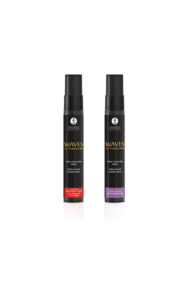 Shunga - Waves Of Pleasure Flavoured Oral Sex Spray - Stag Shop
