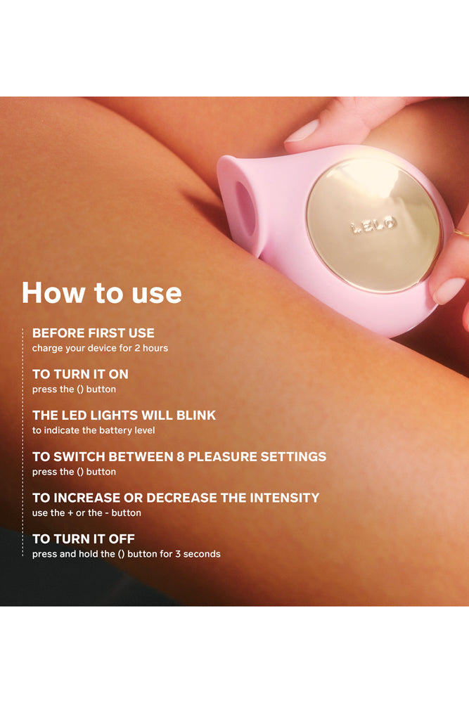 Lelo - Sila Clitoral Stimulator - Pink - Stag Shop