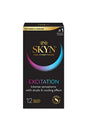 SKYN - Excitation Textured & Cooling Condoms - 12 pack - Stag Shop