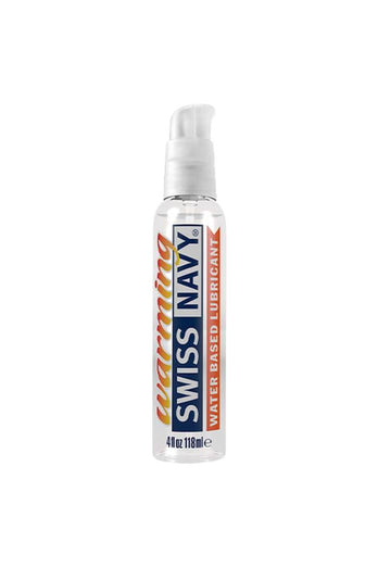 Swiss Navy - Warming Water-Based Lubricant - 4oz - Stag Shop