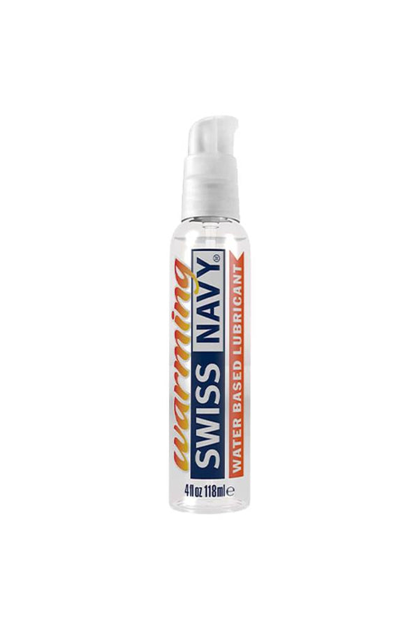 Swiss Navy - Warming Water-Based Lubricant - 4oz - Stag Shop