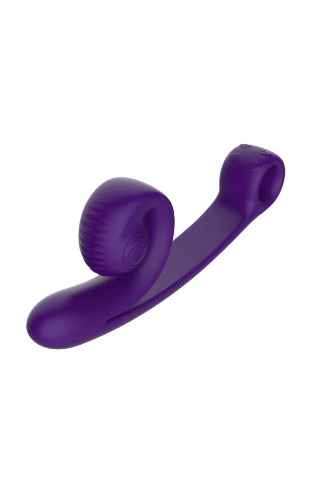 Snail Vibe - Curve Dual Vibrator - Purple - Stag Shop