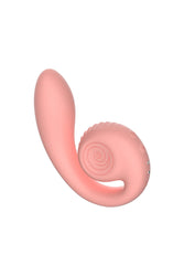 Snail Vibe - Gizi Dual Vibrator - Peach - Stag Shop