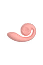 Snail Vibe - Gizi Dual Vibrator - Peach - Stag Shop