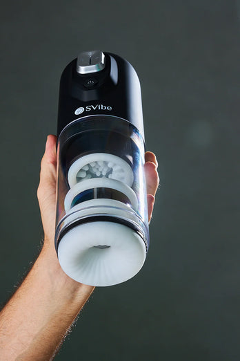 Snail Vibe - Ikon Spark Rotating & Thrusting Masturbator - Stag Shop
