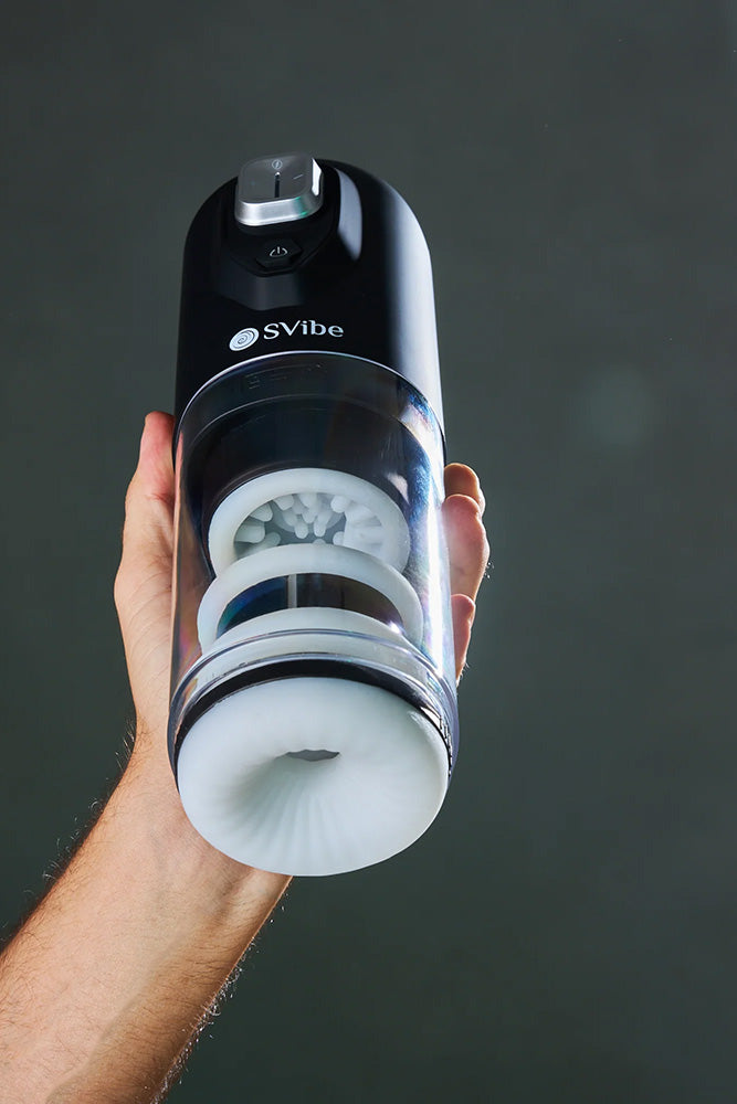 Snail Vibe - Ikon Spark Rotating & Thrusting Masturbator - Stag Shop