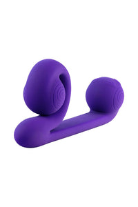 Thumbnail for Snail Vibe - Curve Dual Vibrator - Purple - Stag Shop