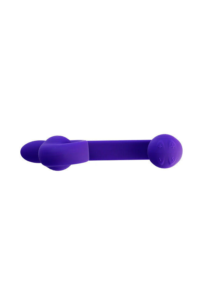 Snail Vibe - Curve Dual Vibrator - Purple - Stag Shop