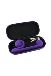 Thumbnail for Snail Vibe - Curve Dual Vibrator - Purple - Stag Shop