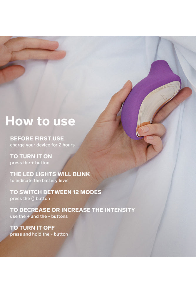 Lelo - Sona 2 Cruise Clitoral Stimulator - Purple - Stag Shop