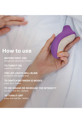 Lelo - Sona 2 Cruise Clitoral Stimulator - Cerise - Stag Shop