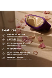 Lelo - Sona 2 Cruise Clitoral Stimulator - Cerise - Stag Shop