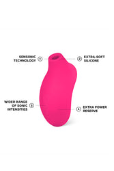 Lelo - Sona 2 Cruise Clitoral Stimulator - Cerise - Stag Shop