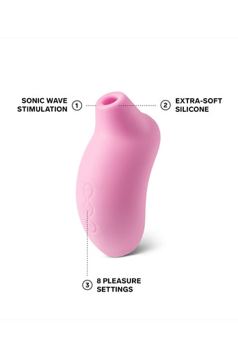 Lelo - Sona Clitoral Stimulator - Pink - Stag Shop