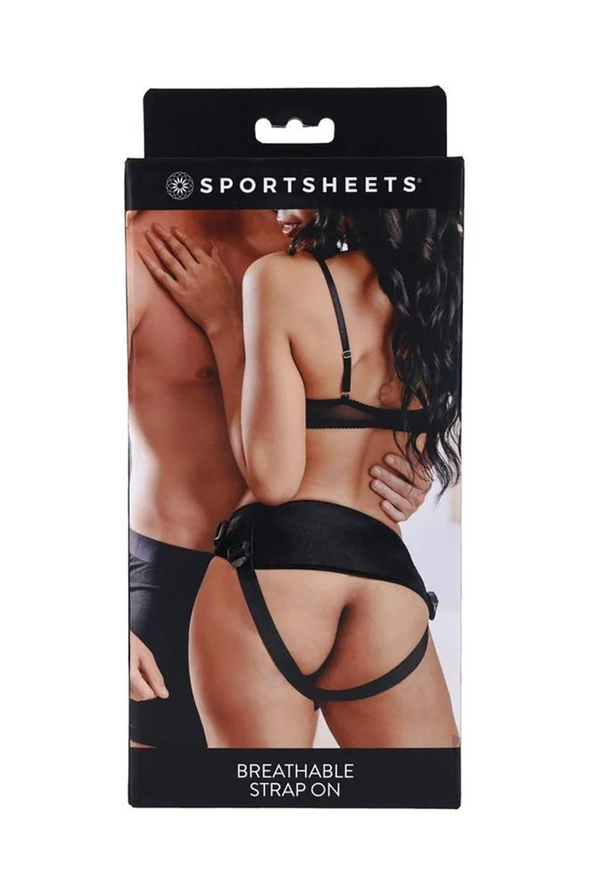 Sportsheets - Breathable Strap-On - Black - Stag Shop