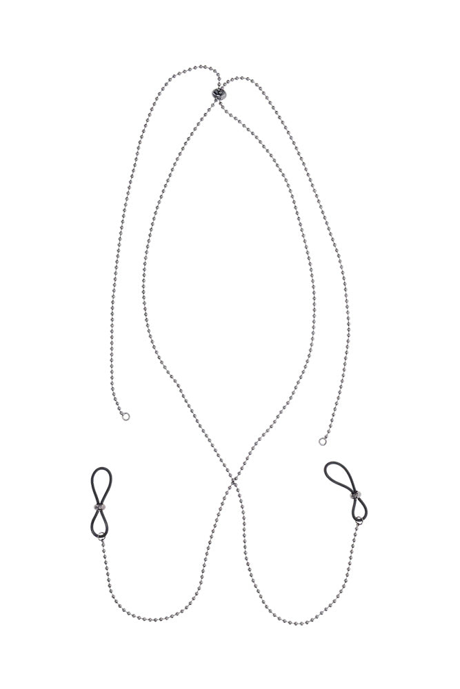 Sportsheets - Ex's & Oh's - Body Jewelry with Nipple Ties - Stag Shop