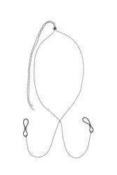 Sportsheets - Ex's & Oh's - Body Jewelry with Nipple Ties - Stag Shop