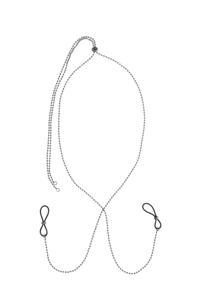 Sportsheets - Ex's & Oh's - Body Jewelry with Nipple Ties - Stag Shop