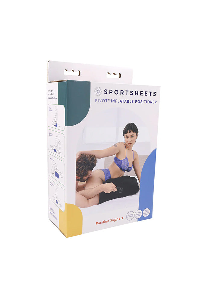 Sportsheets - Pivot Inflatable Position Aid - Black - Stag Shop