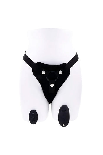 Sportsheets - Hidden Pocket Strap-On and Remote Control Vibrator Set - Stag Shop