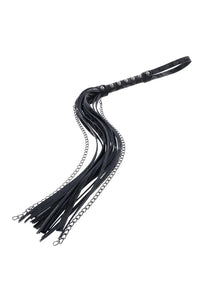 Thumbnail for Sportsheets - Velvet Noir Chain Flogger - Stag Shop