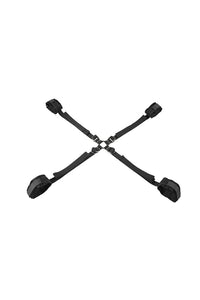 Thumbnail for Sportsheets - Velvet Noir Adjustable Hog Tie & Cuff Set - Stag Shop