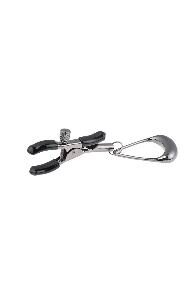 Sortsheets - Velvet Noir Tuggable Nipple Clamps - Stag Shop
