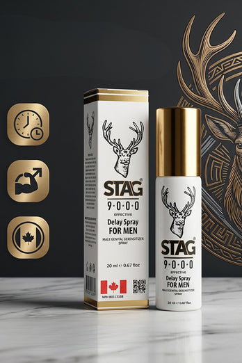 Stag 9000 - Male Delay Spray - Stag Shop
