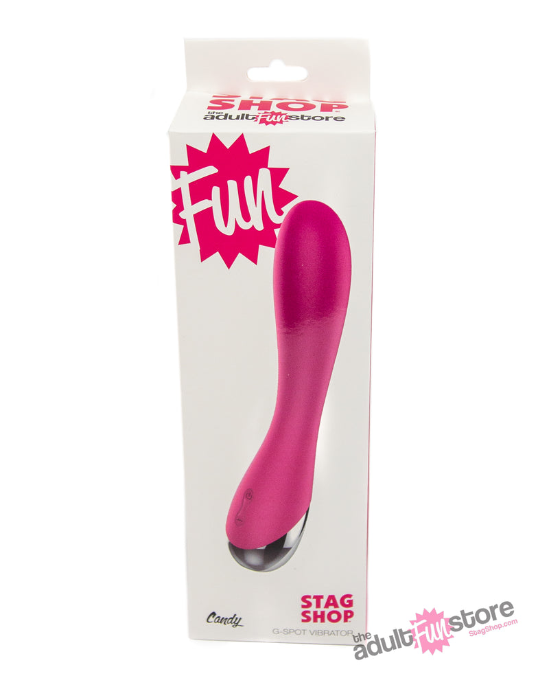 Stag Shop - Candy G-Spot Rechargeable Vibrator - Pink Stag Shop - Candy G-Spot Rechargeable Vibrator - Pink