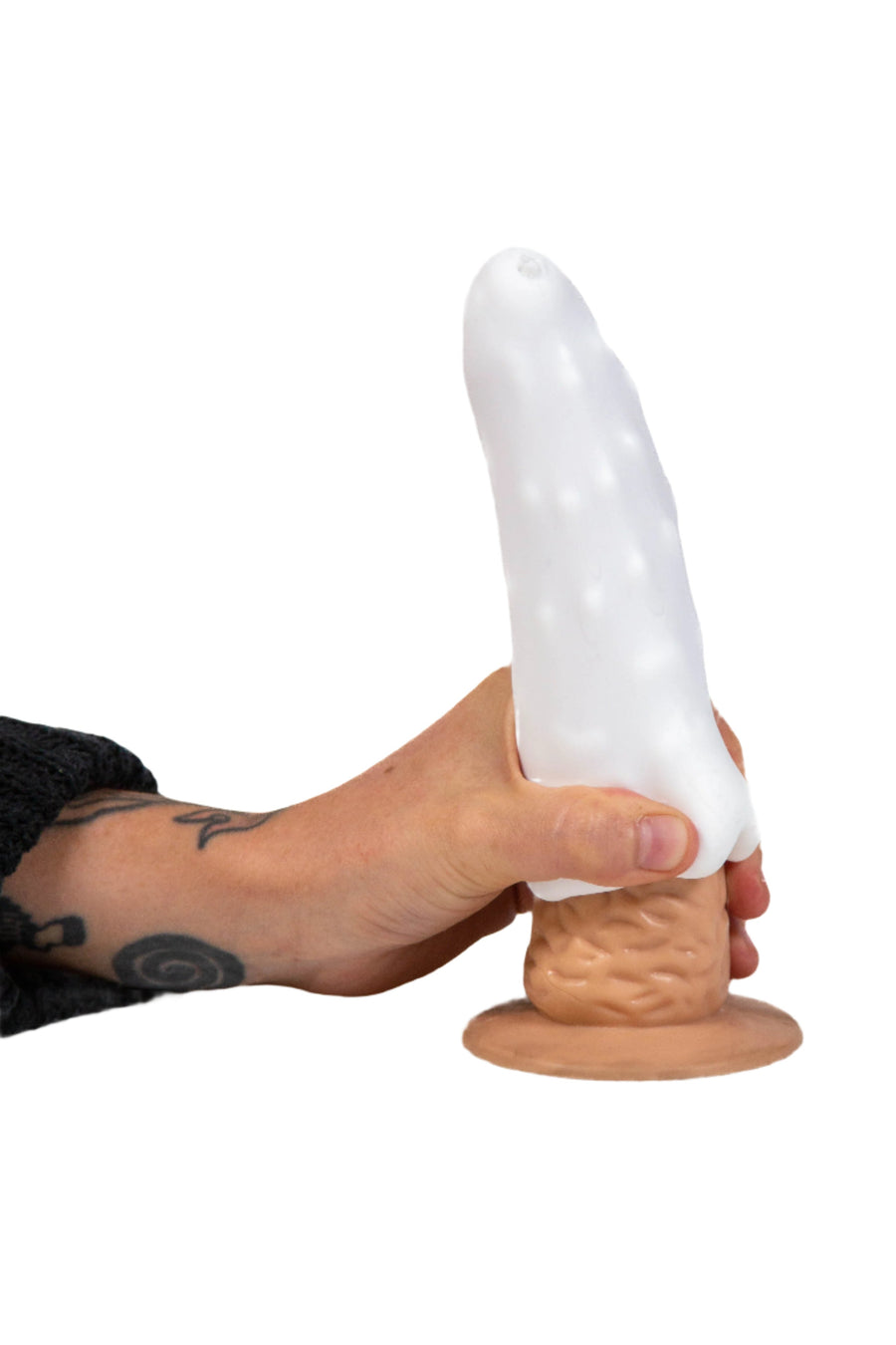 Stag Shop - Choke it to Yoke it Nubby Egg Masturbator - Clear - Stag Shop