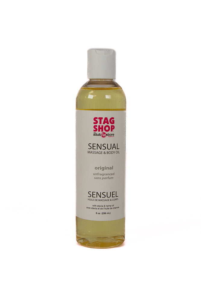 Stag Shop - Massage & Body Oil - Assorted Sizes & Scents - Stag Shop