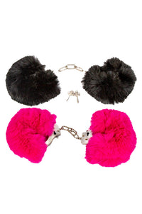 Thumbnail for Stag Shop - Metal Ultra Fur Handcuffs - Various Colours - Stag Shop