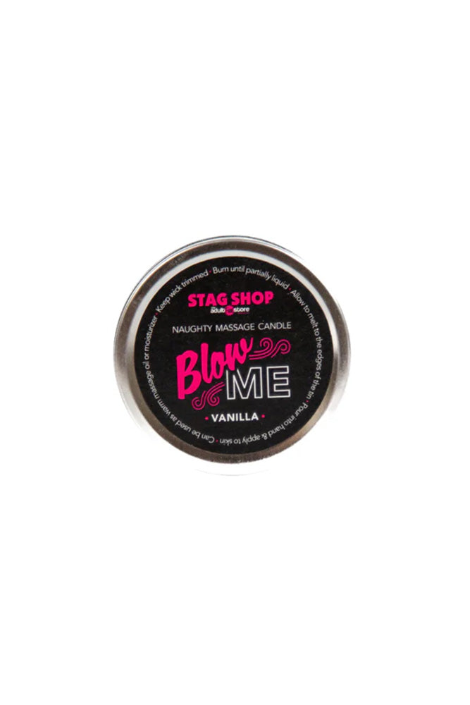 Stag Shop - Mini Naughty Massage Candle - Vanilla Scented - Various Styles - Stag Shop