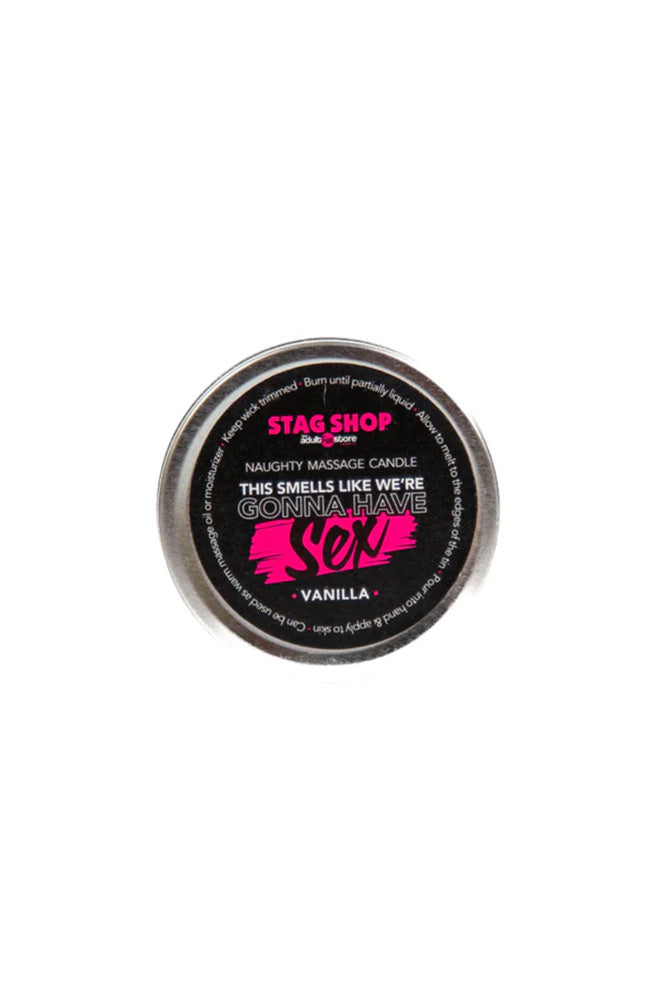 Stag Shop - Mini Naughty Massage Candle - Vanilla Scented - Various Styles - Stag Shop