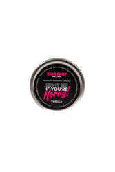 Stag Shop - Mini Naughty Massage Candle - Vanilla Scented - Various Styles - Stag Shop