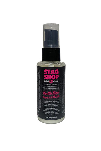 Stag Shop - Natural Arousal Gel - Vanilla Tingle - 2oz - Stag Shop
