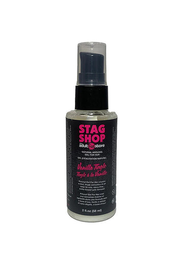 Stag Shop - Natural Arousal Gel - Vanilla Tingle - 2oz - Stag Shop