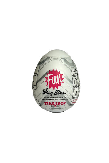 Stag Shop - Wavy Egg Masturbator - Stag Shop