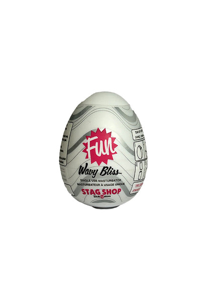 Stag Shop - Wavy Bliss Egg Masturbator
