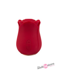 Thumbnail for Stag Shop - Wild Rose Vibrator Air Pulse Clitoral Stimulator - Red - Stag Shop