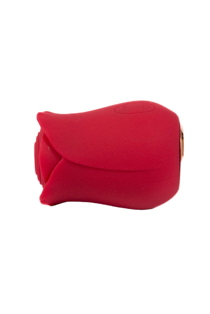 Stag Shop - Wild Rose Vibrator Air Pulse Clitoral Stimulator - Red Stag Shop - Wild Rose Vibrator Air Pulse Clitoral Stimulator - Red