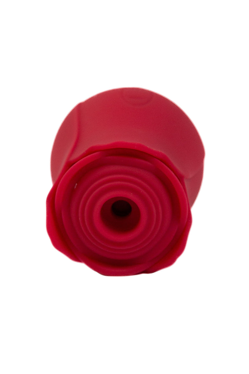 Stag Shop - Wild Rose Vibrator Air Pulse Clitoral Stimulator - Red