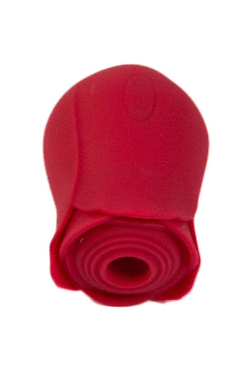 Stag Shop - Wild Rose Vibrator Air Pulse Clitoral Stimulator - Red Stag Shop - Wild Rose Vibrator Air Pulse Clitoral Stimulator - Red