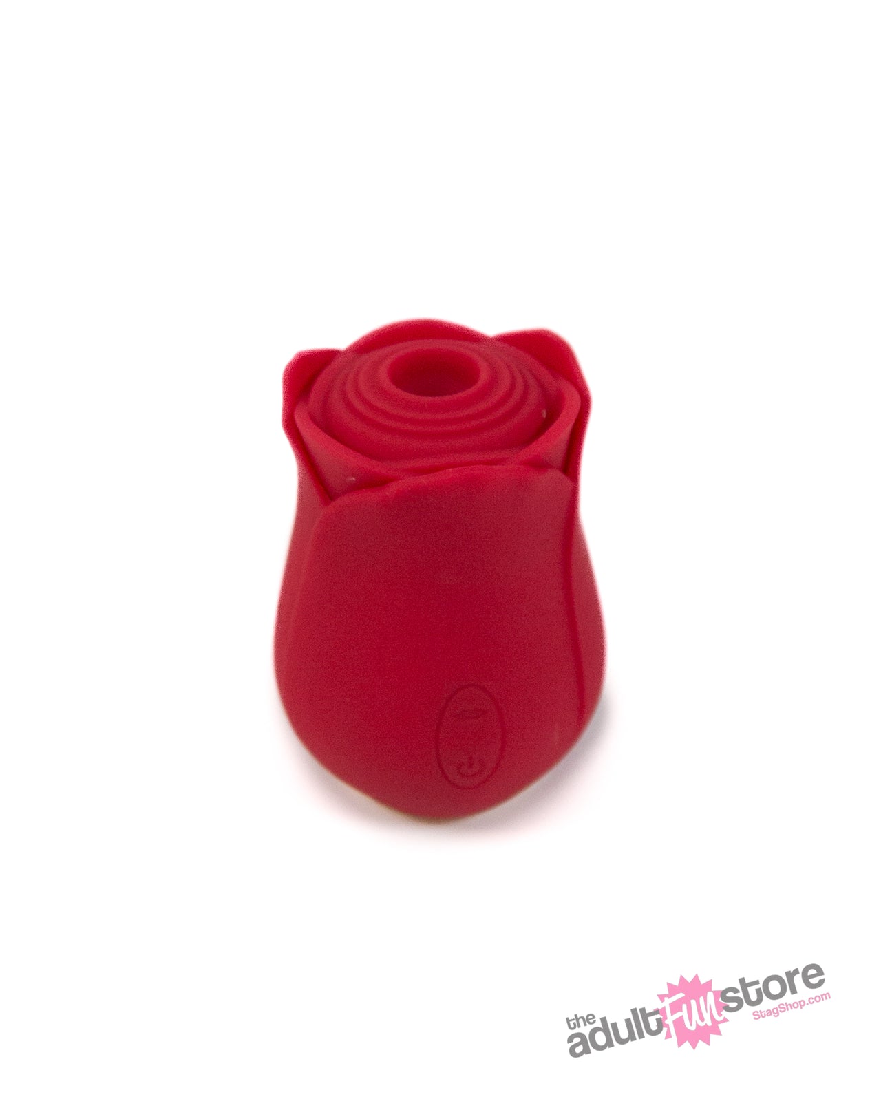 Stag Shop - Wild Rose Vibrator Air Pulse Clitoral Stimulator - Red - Stag Shop