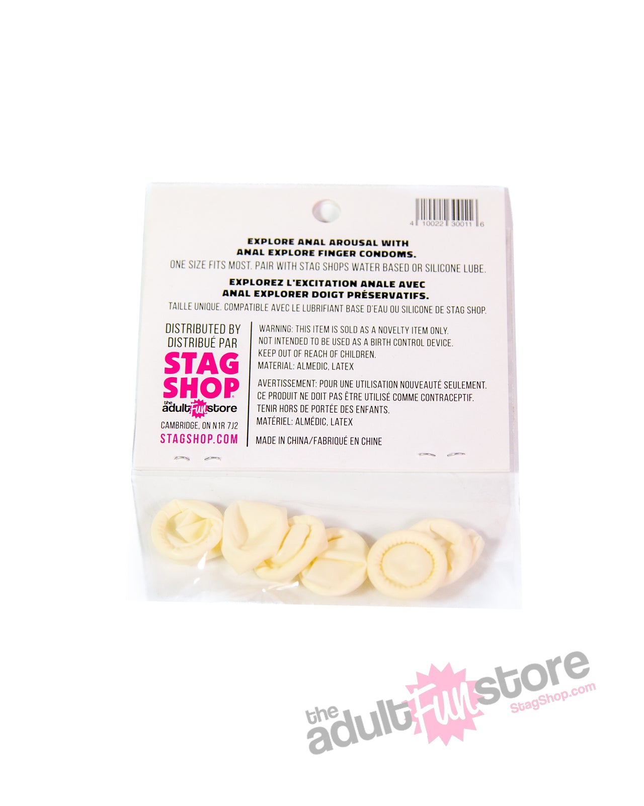 Stag Shop - Anal Explorer Novelty Condoms - Stag Shop