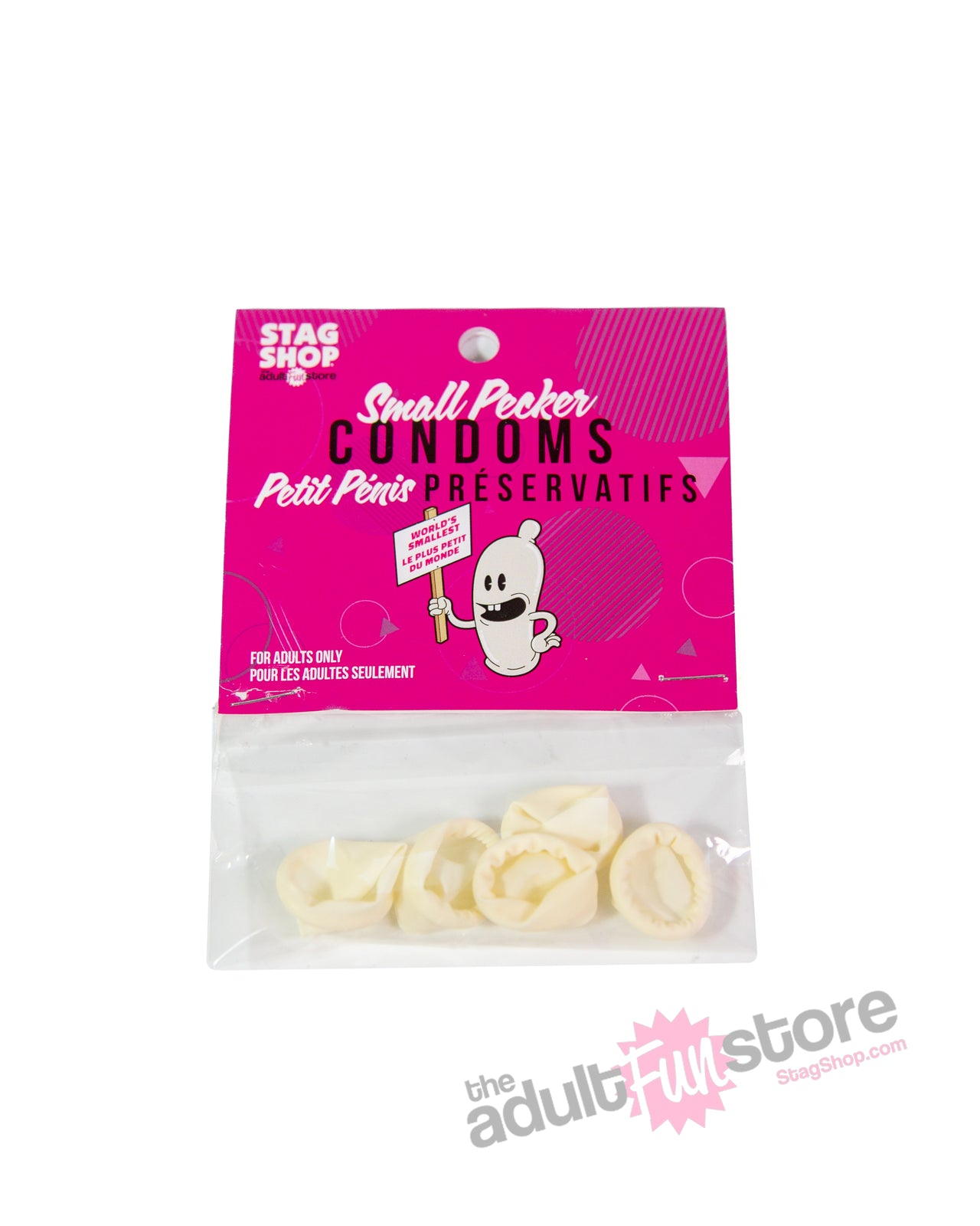 Stag Shop - Small Pecker Novelty Condoms - Stag Shop