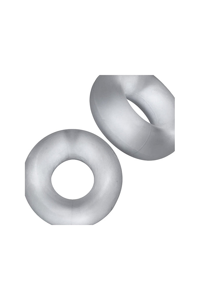 Oxballs - Hunkyjunk - Stiffy 2 Pack Cock Ring Set - Clear - Stag Shop