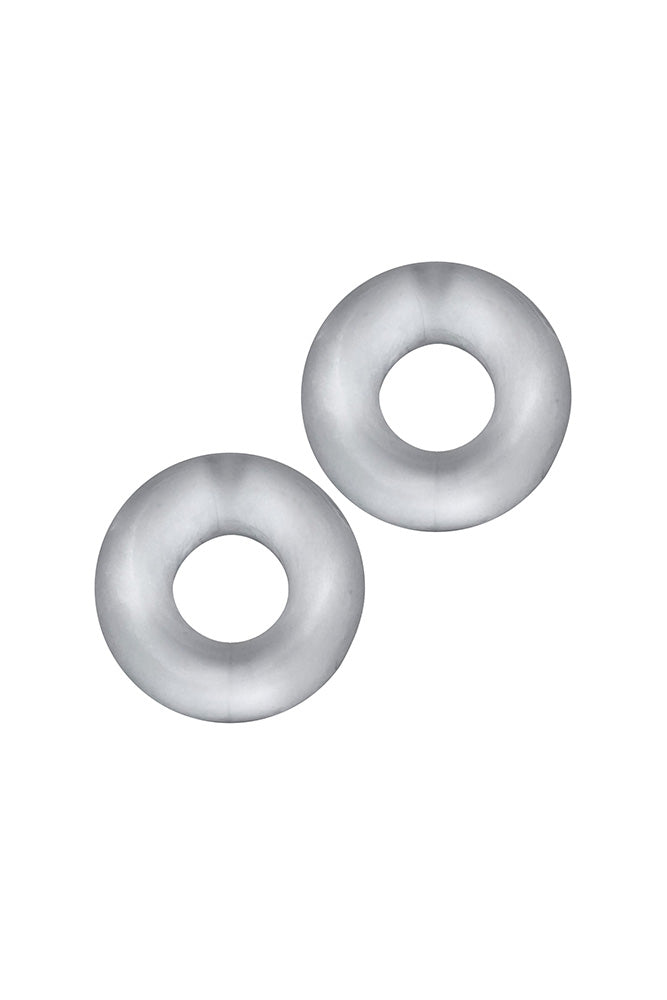 Oxballs - Hunkyjunk - Stiffy 2 Pack Cock Ring Set - Clear - Stag Shop