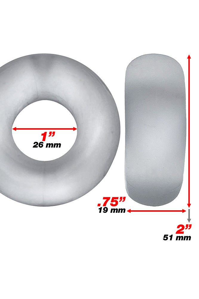 Oxballs - Hunkyjunk - Stiffy 2 Pack Cock Ring Set - Clear - Stag Shop